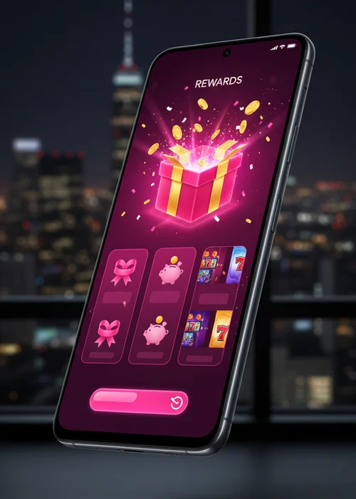 Übersicht des attraktiven Willkommensbonus von Steak Casino mit 200% bis zu 500 € und 200 Freispielen, visualisiert mit Slots und Bonusfeatures.