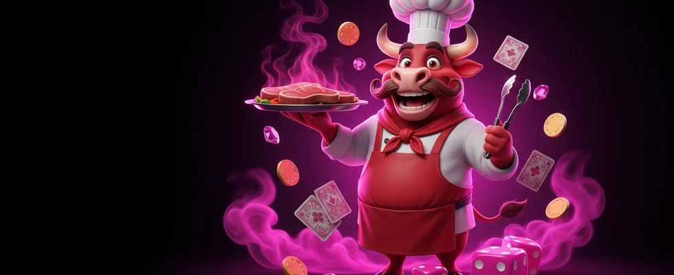 200% Bonus bis 500 € + 200 Freispiele - Steak Casino